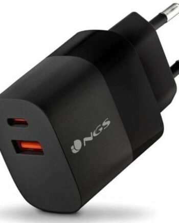 Ngs Bud33w Vægoplader Med Usbc Og Usb 33    Sort