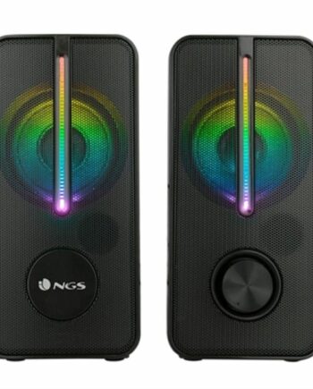 Ngs Gsx-150     Usb Højttalersæt Med Rgb-lys Sort