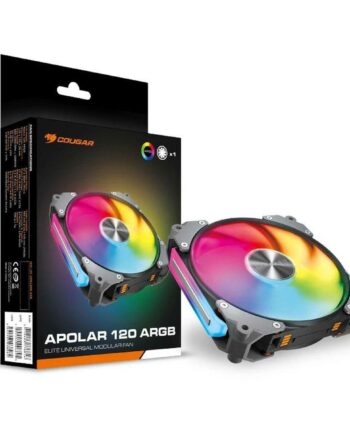 Pc Blæser Cougar Apolar 120 Argb 12 Cm Sort