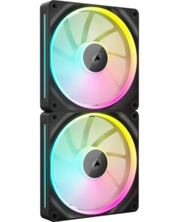 Pc Blæser Sæt Corsair 140 Mm Rgb Sort