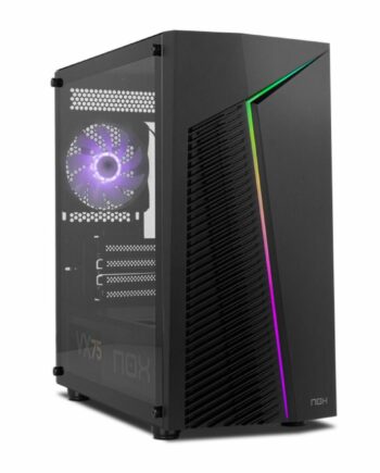 Pc Kabinet Atx Semi-tårn Nox-xtreme Zeta Sort