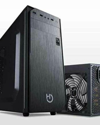 Pc Kabinet Atx Semitårn Hiditec Klyp Med Psu 500   Sort