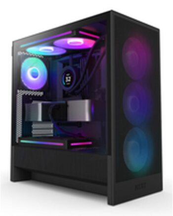 Pc Kabinet Nzxt H5 Flow Midi-tower Sort  Hærdet Glas