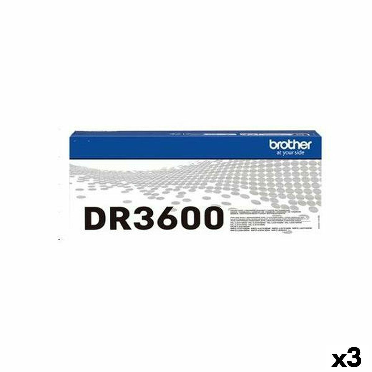 Printertromle Brother Dr3600 Sort Stk Til Hll5210dn 5210dw 6210dw 6410dn Dcpl5510dw Mfcl5710dn 5710dw 6710dw 6910dn