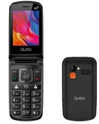 Qubo  -210nw 4g Klapmobil Til ældre Sort