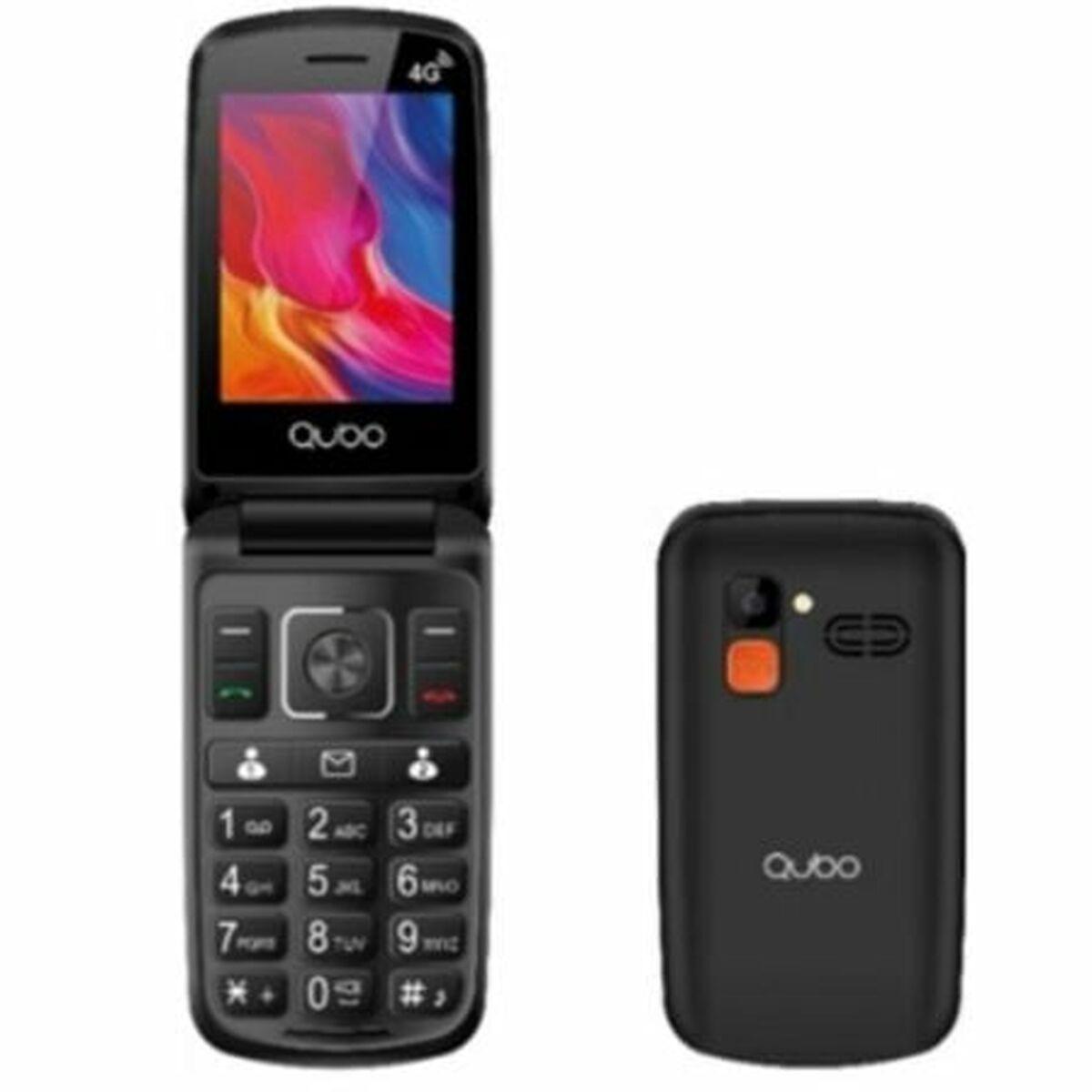 Qubo -210nw 4g Klapmobil Til ældre Sort