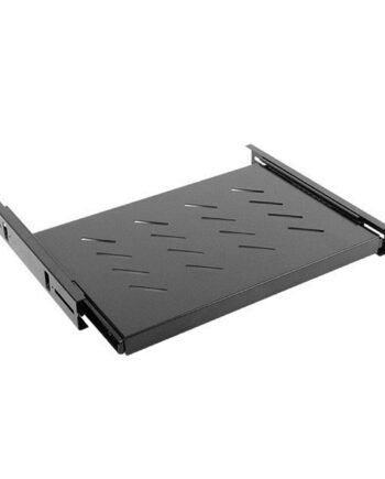 Rack Hylde 19 Quot  Lanberg Fast Bakke Ak-1006-   1u  Sort