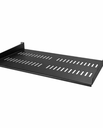 Rackhylde 1u Startech Cabshelfv1u  Ventileret  254 Mm  Sort
