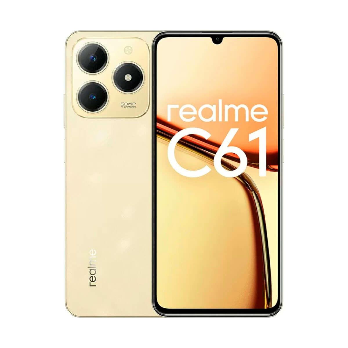 Realme C61 Smartphone 74 Quot Gb 128 Gb Gylden