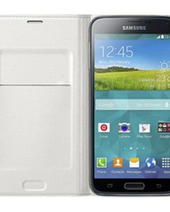 Samsung Folio-cover Ef-wg386 Til Galaxy Core Lte Hvid Sort