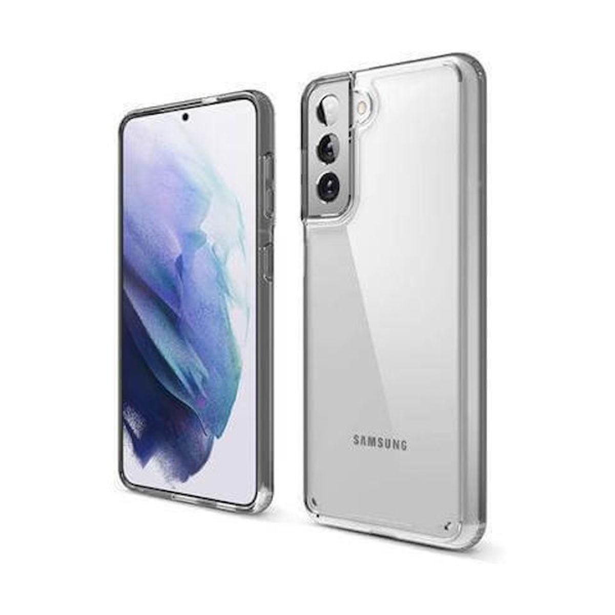 Samsung Galaxy S21 Plus Mobilcover Gennemsigtig Silikone