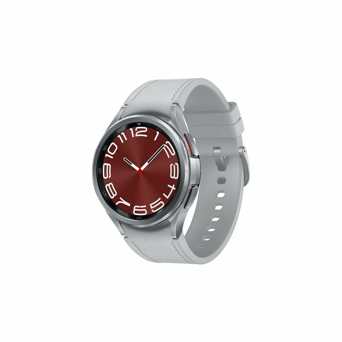 Samsung Galaxy Watch Classic 43 Mm Grå Sølv