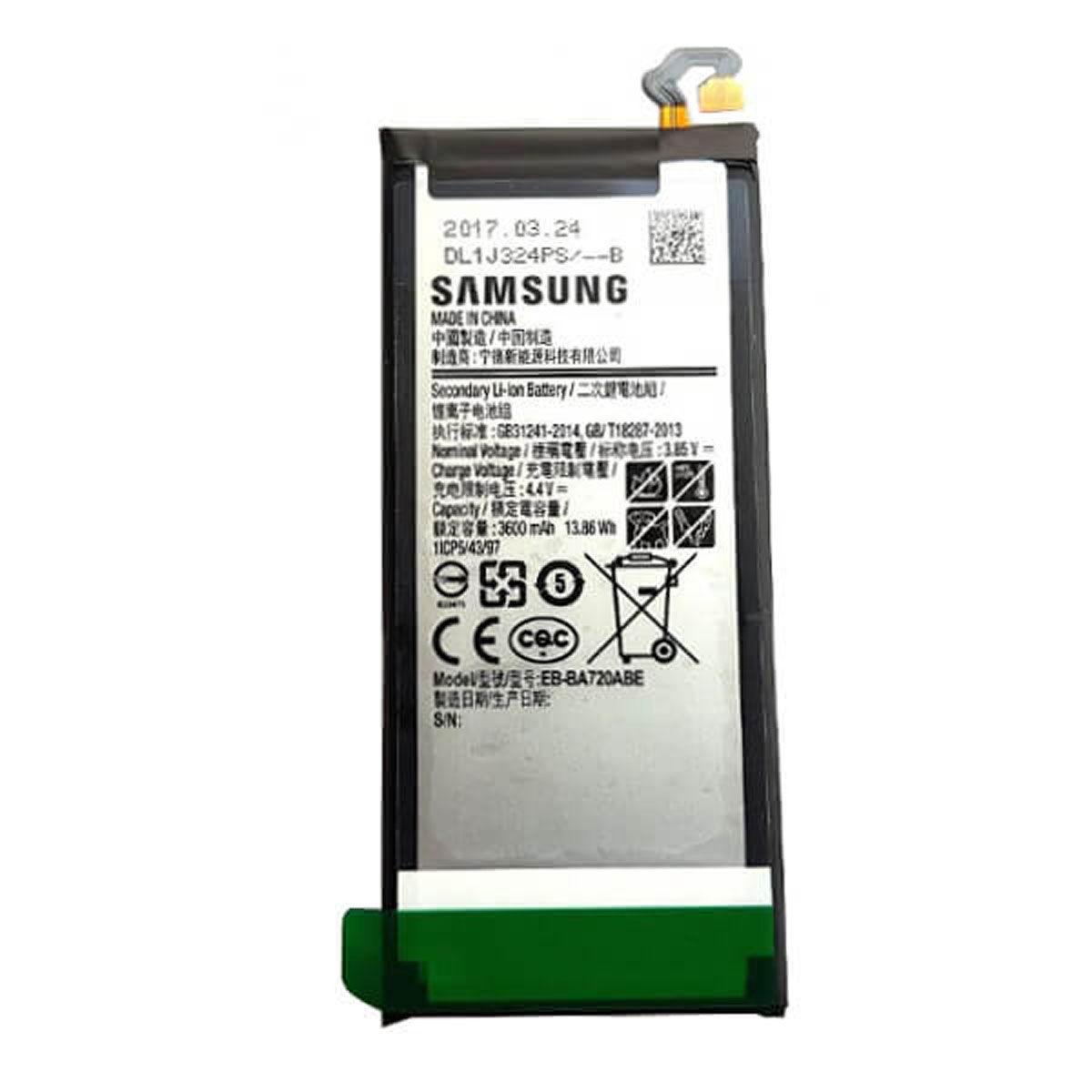 Samsung Mobilbatteri Eb-ba720abe Til Galaxy A7 2017 600 Mah