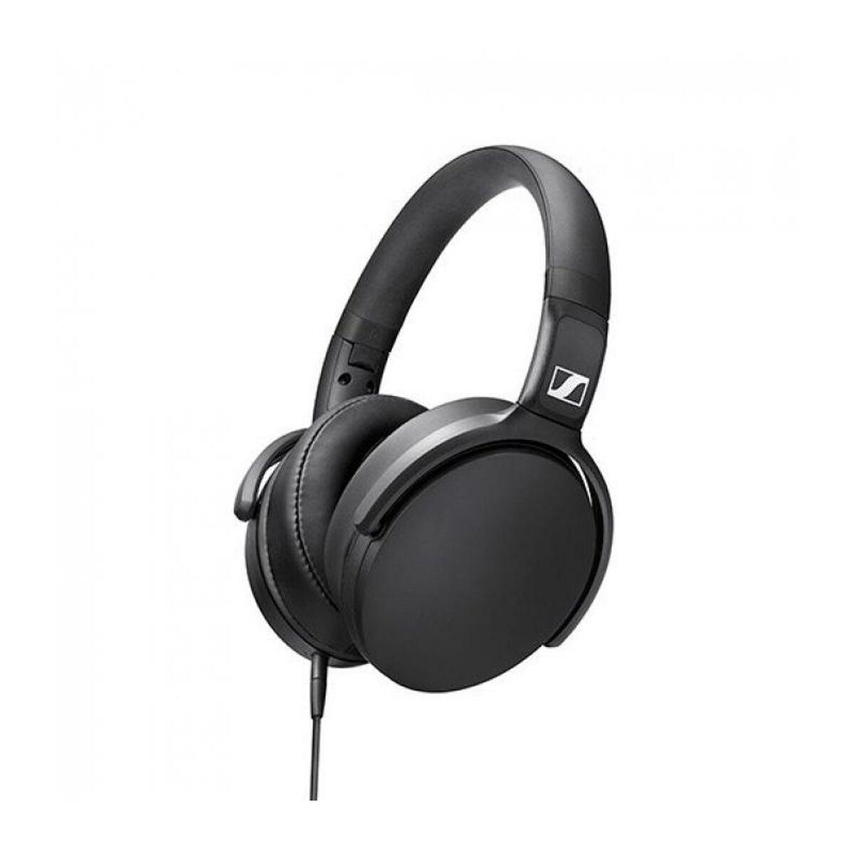 Sennheiser Hd 400s Hovedtelefoner Sort Foldbar Med Mikrofon