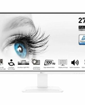 Skærm Msi Mp273aw 27 Quot  Full Hd Ips 100 Hz  Hvid
