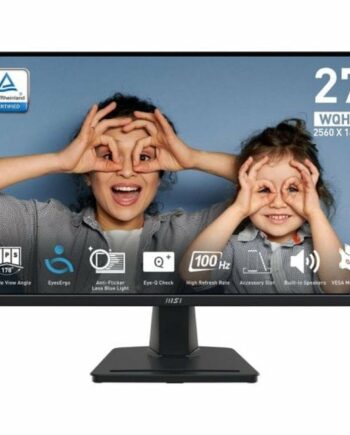 Skærm Msi Pro Mp275q 27 Quot  Wqhd 100 Hz Gaming Arbejde