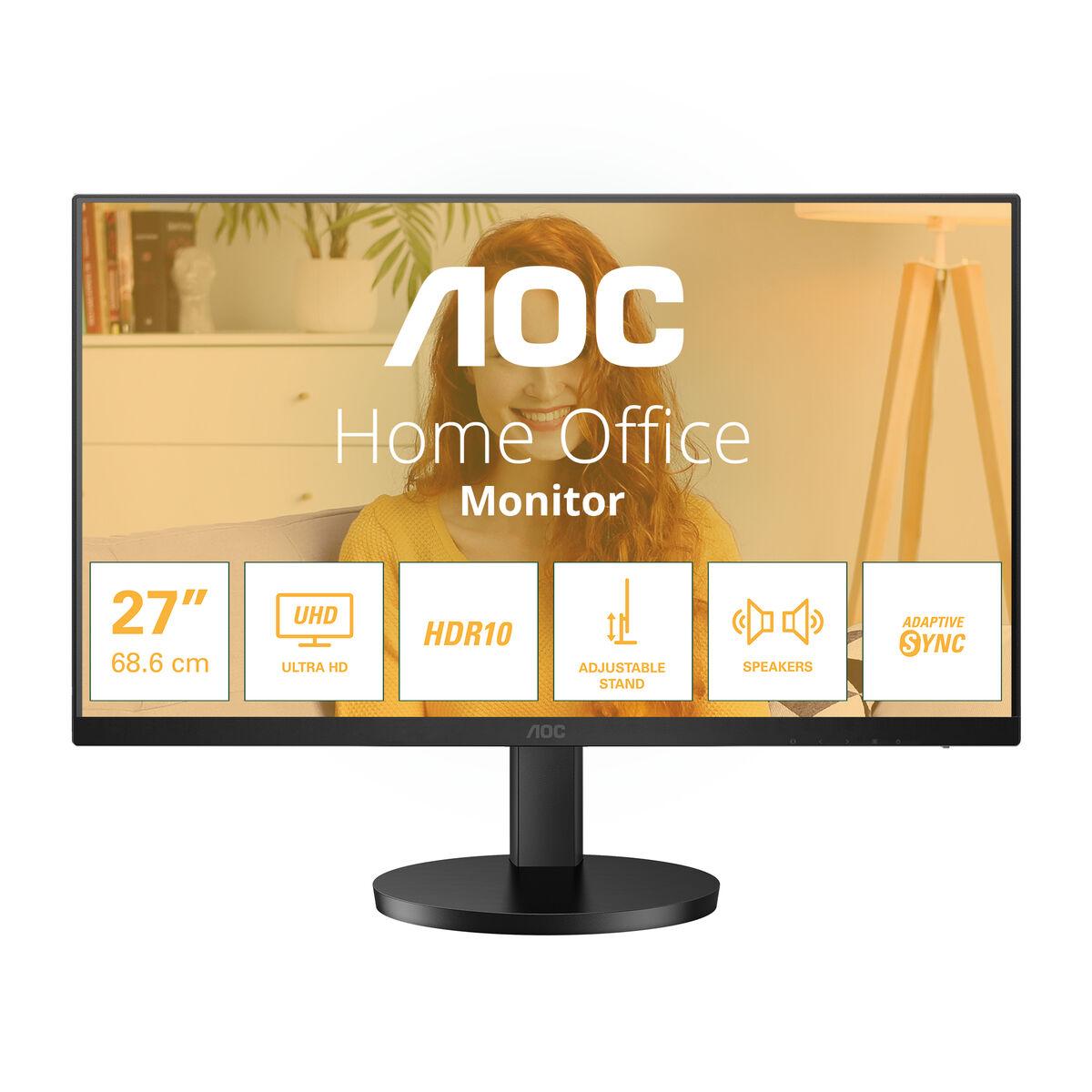 Skærm 27 Quot Aoc U27b3af 4k Ultra Hd Med Hdr10