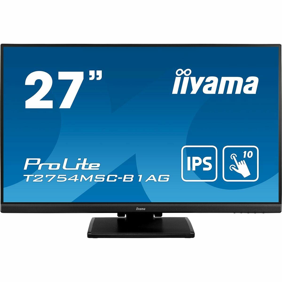 Skærm 27 Quot Iiyama Prolite T2754msc-b1ag Full Hd Ips Multitouch