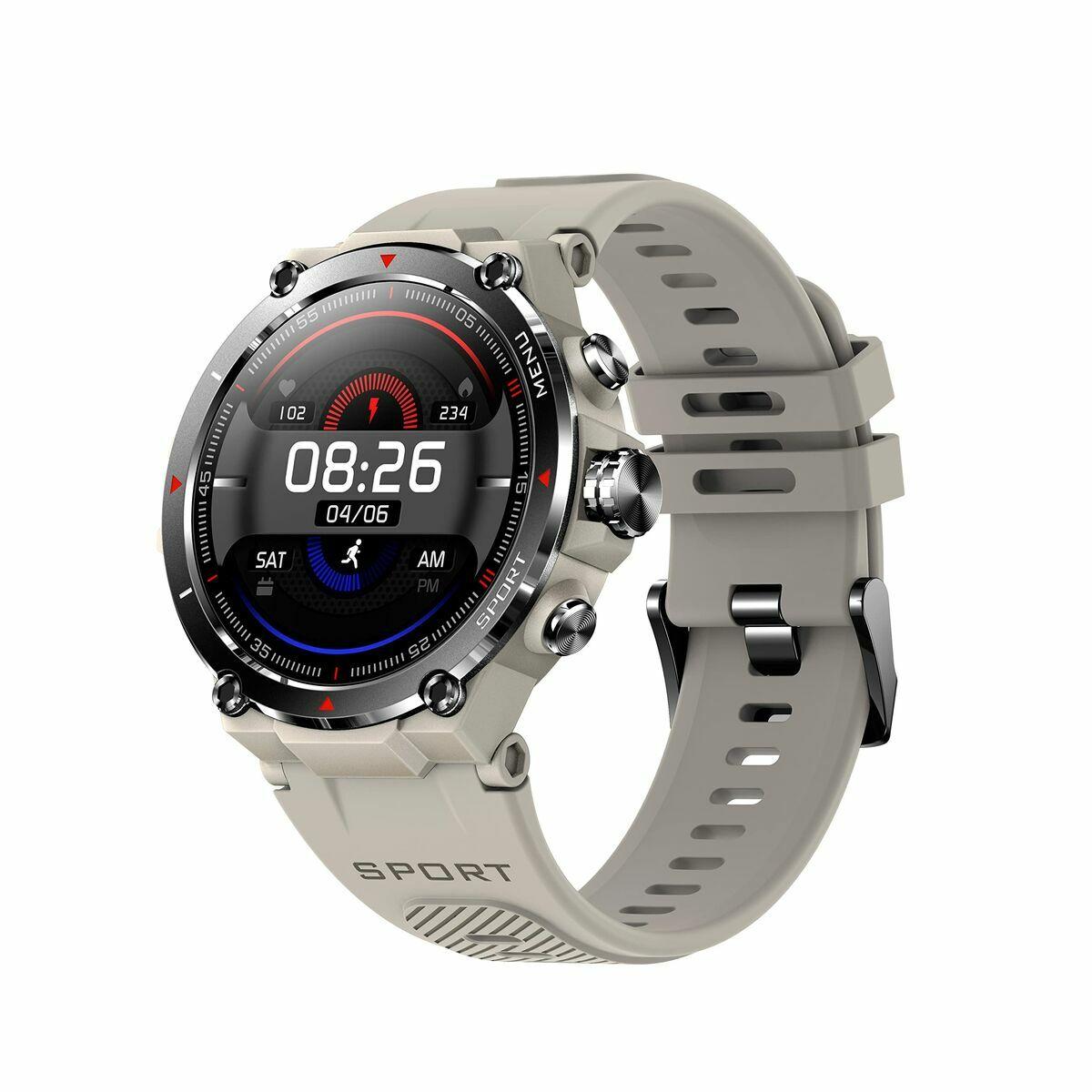 Smartwatch Med Gps Dcu Tecnologic Strava Quot Grå