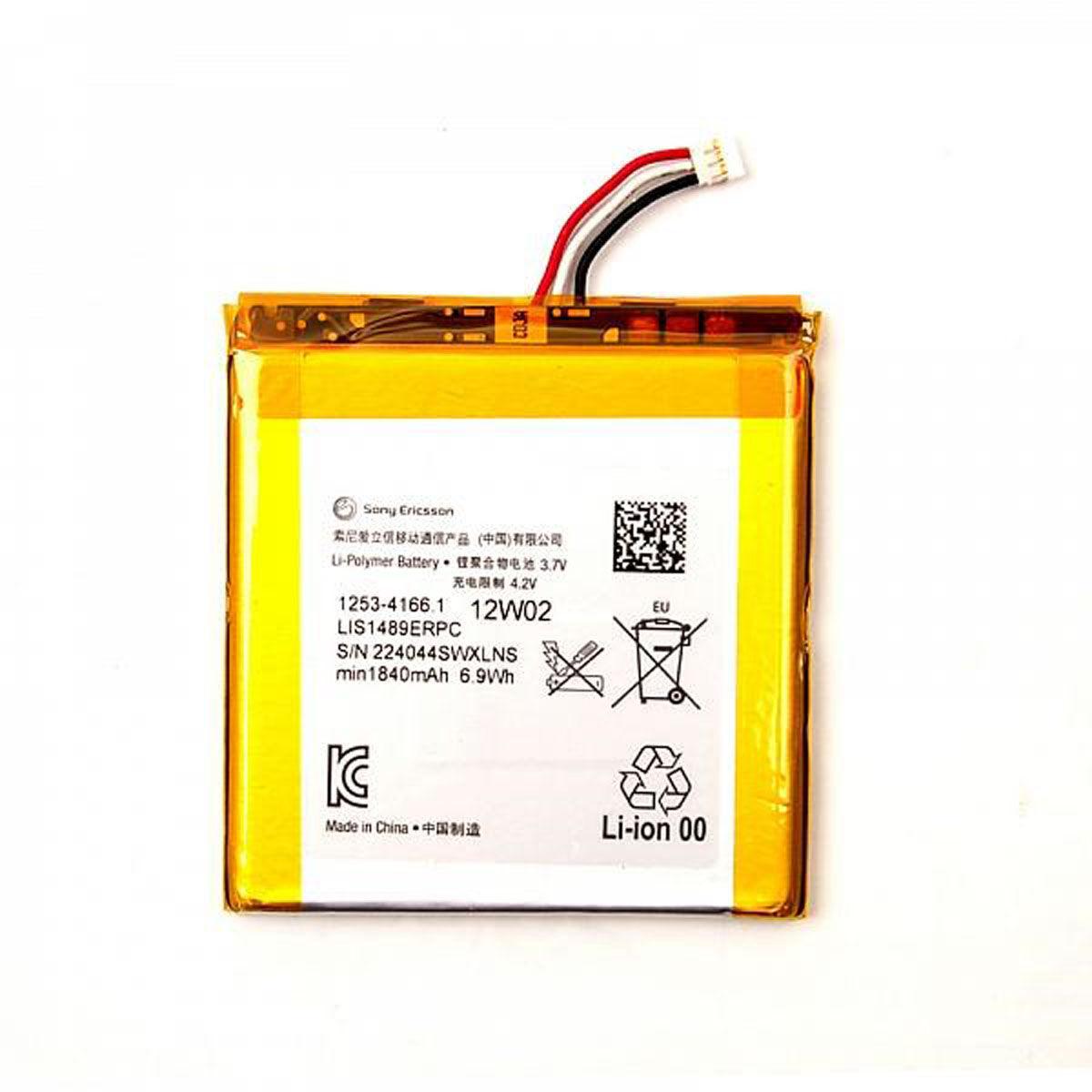 Sony Mobilbatteri Lis1489erpc 840 Mah Til Xperia Acro