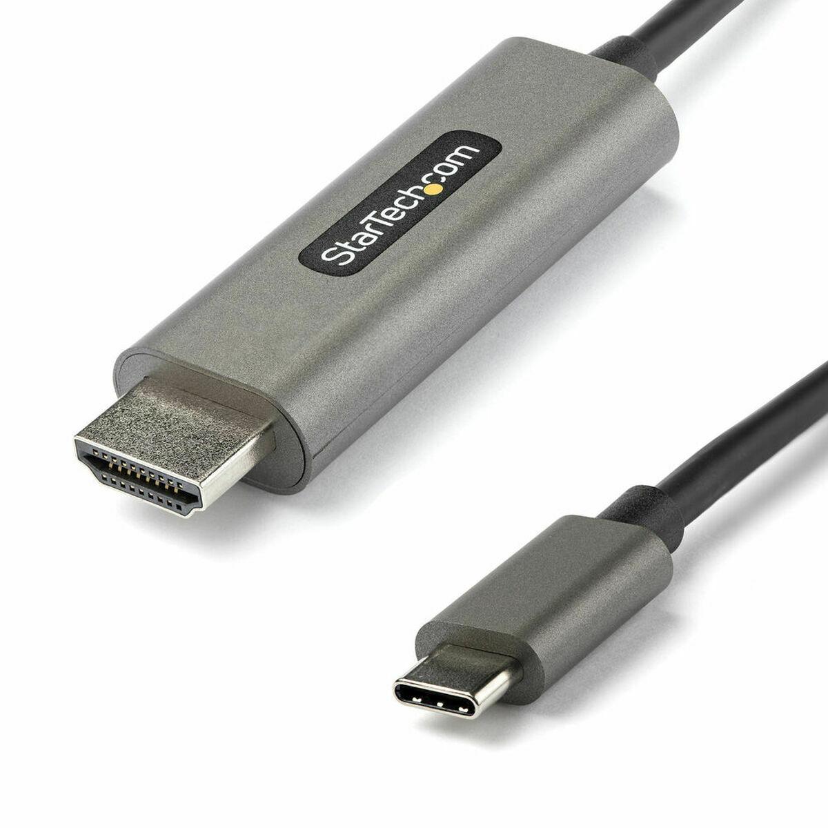 Startech Usb- Til Hdmi-kabel Grå
