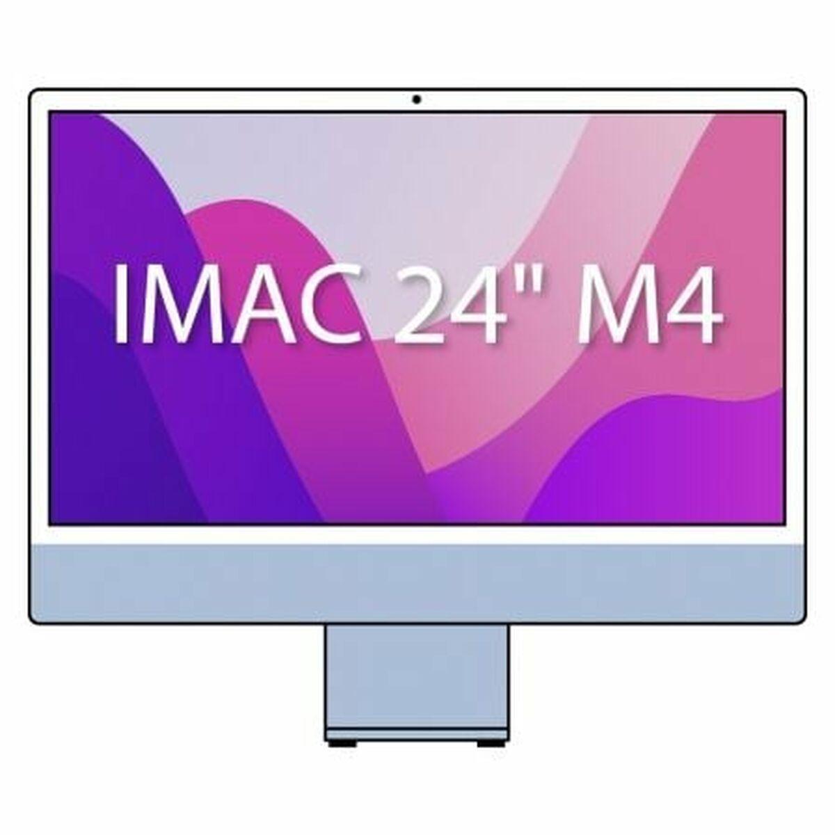 Stationær All-in-one Apple 24 Quot M4 16 Gb Ram 256 Gb Ssd Blå