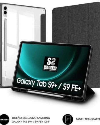 Subblim Tablet Cover Til Samsung Galaxy Tab S9    S9 Fe  12   Quot  Sort