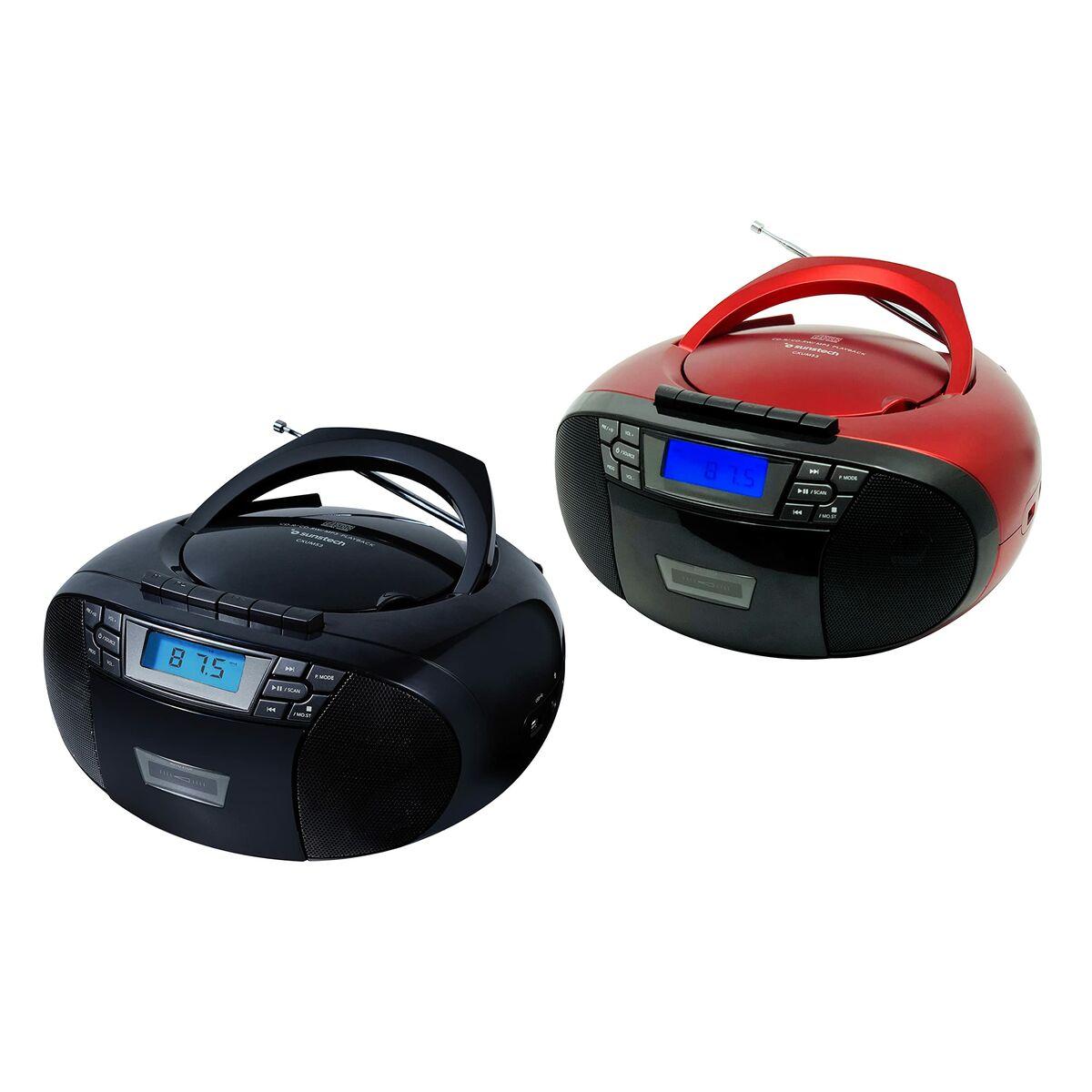 Sunstech Cxum53 Bærbar Cd Radiokassette Med Usb Og Lcd
