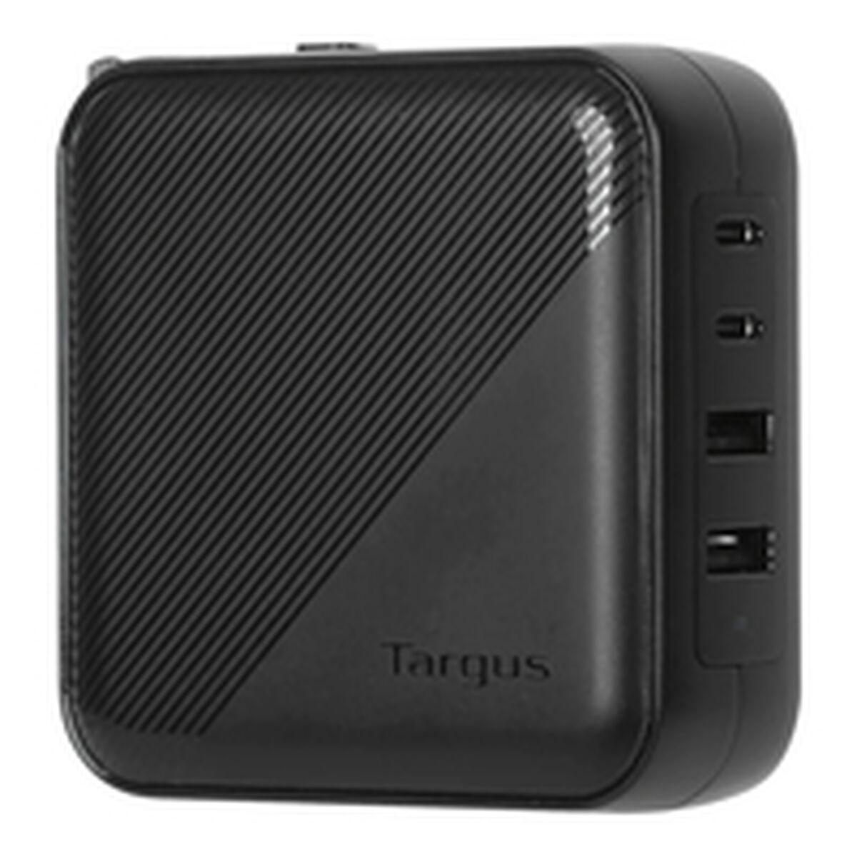 Targus Apa109gl Vægoplader 100 Sort Usb- Og Usb