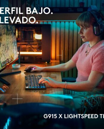 Tastatur Og Mus Logitech Mekanisk  Rgb  Sort