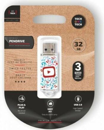 Tech One Tech Usb-stik 32 Gb  Tec4019-32