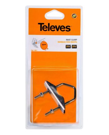 Televes Mastklemme   25-45 Mm Til Flagstang Galvaniseret Stål