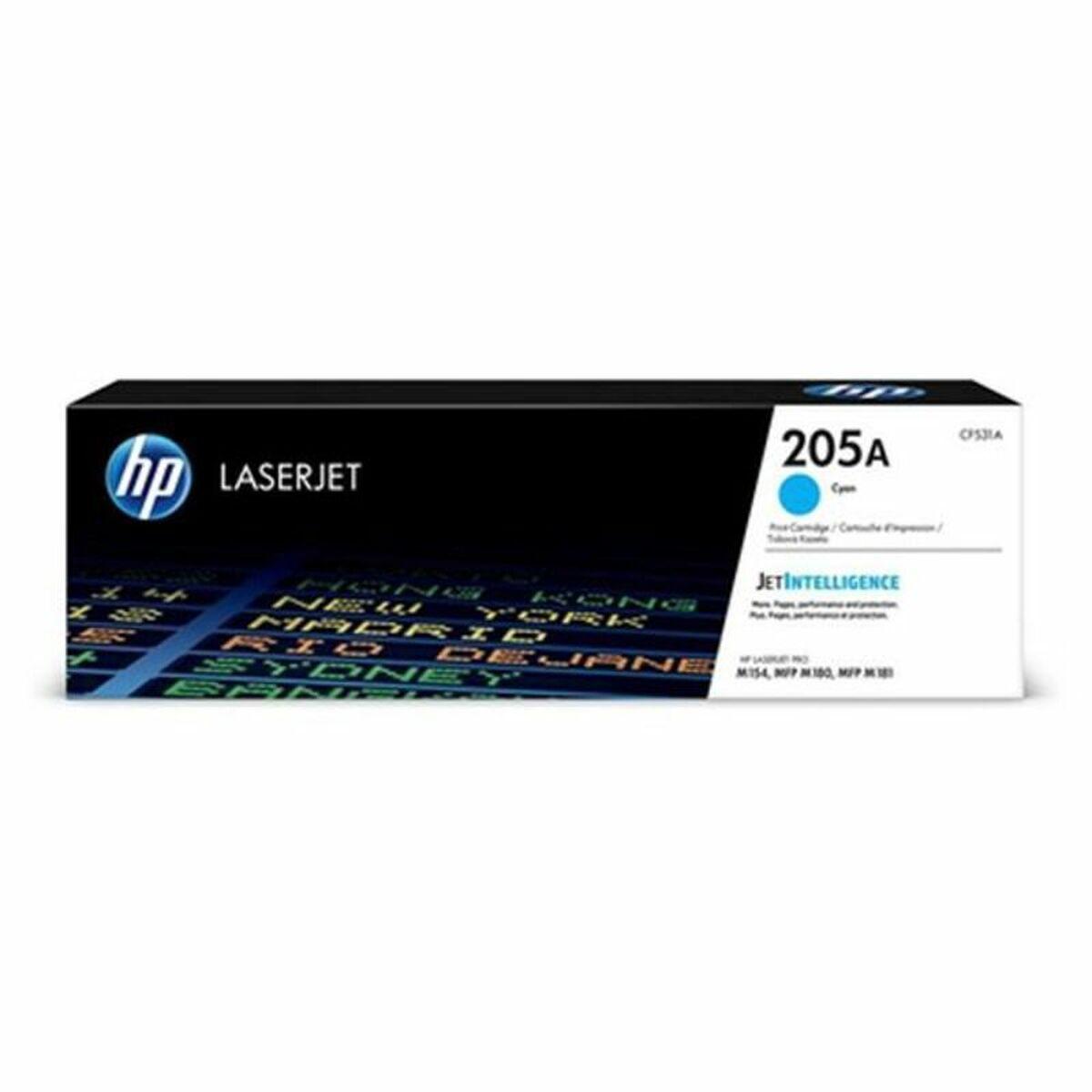 Toner Til Laserprinter Hp 205a Cyan Original