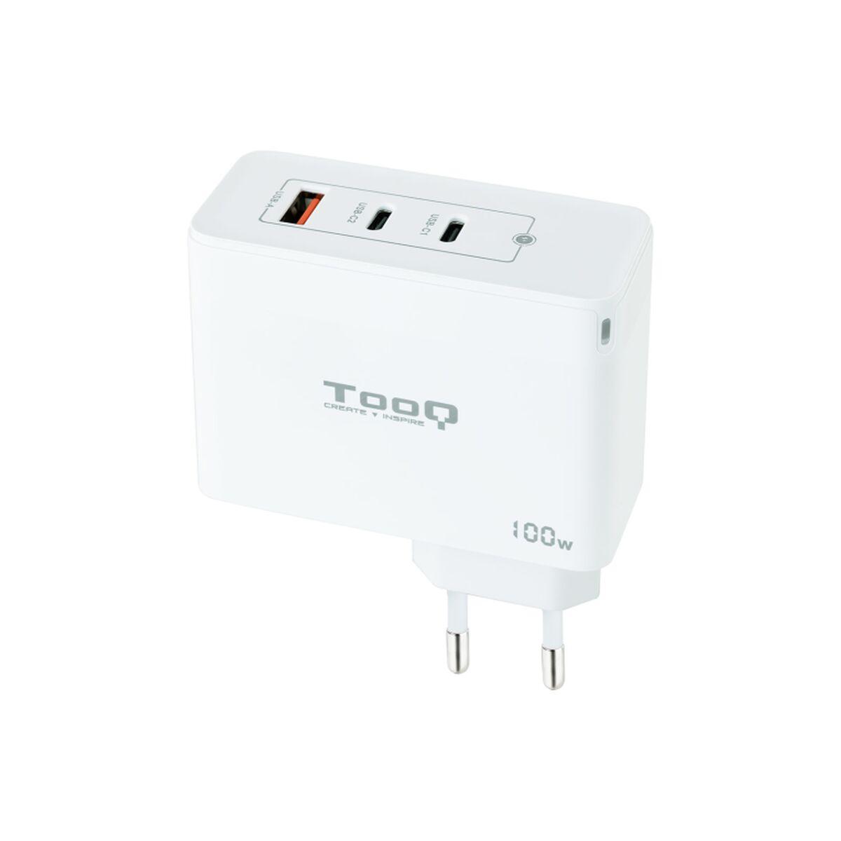 Tooq Tqwc-ganqc2pd100w Vægoplader 100 Usb- Og Usb