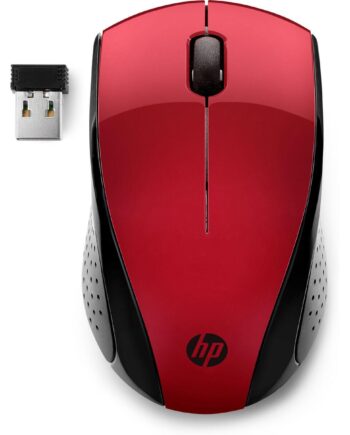 Trådløs Mus Hp 220 Rød    600 Dpi
