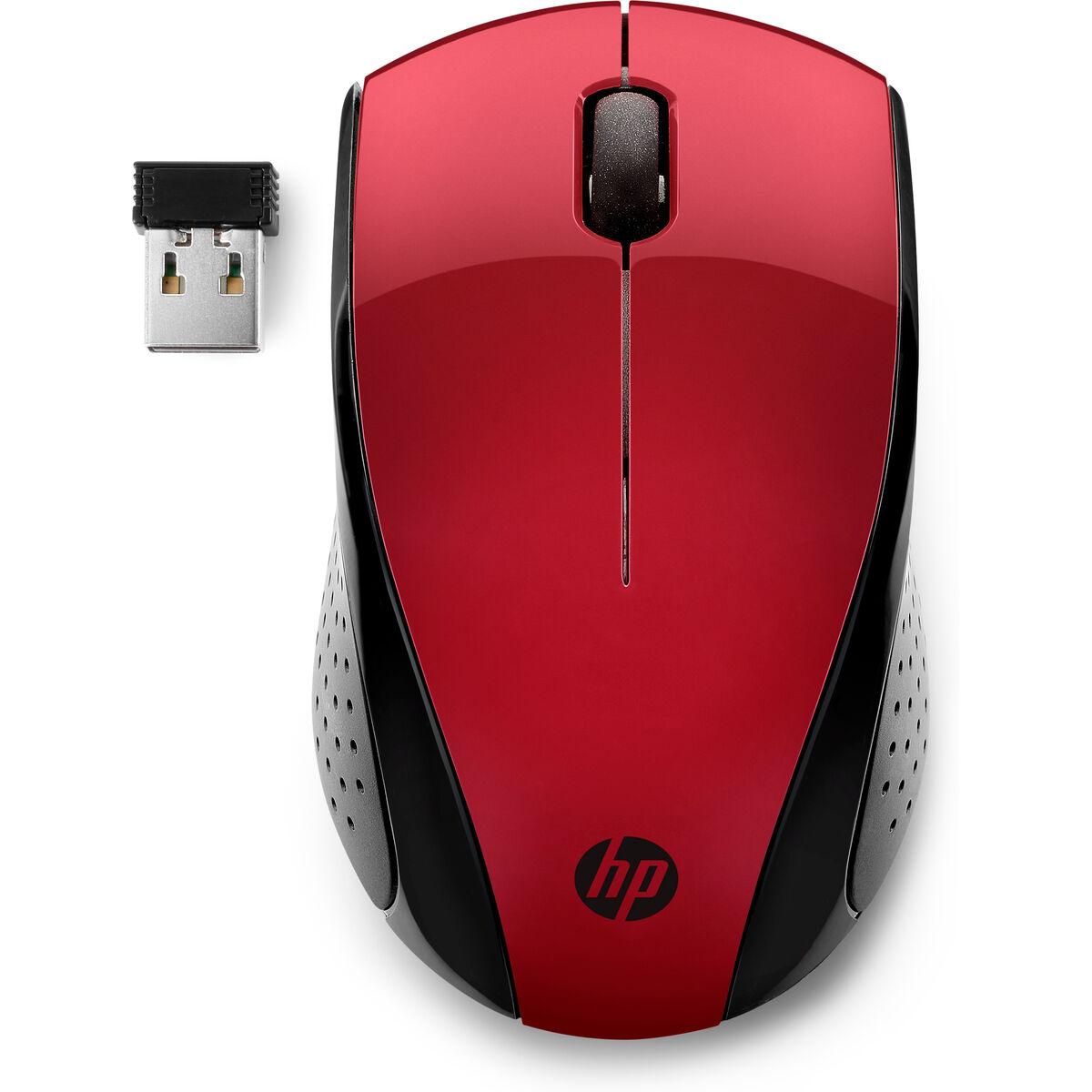 Trådløs Mus Hp 220 Rød 600 Dpi