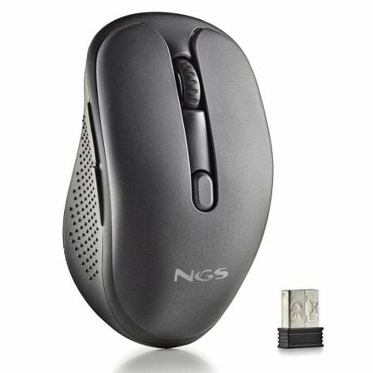 Trådløs Mus Ngs Evopeep Sort Bluetooth