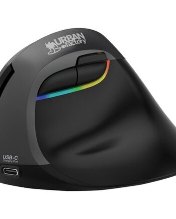 Trådløs Mus Urban Factory Ergo Pro 4000 Dpi Sort
