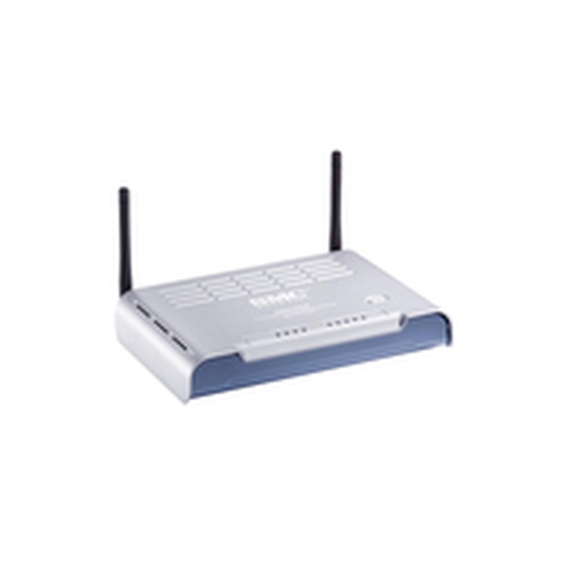 Trådløs Router Smc Barricade Hvid Rj45 Ethernet Lan