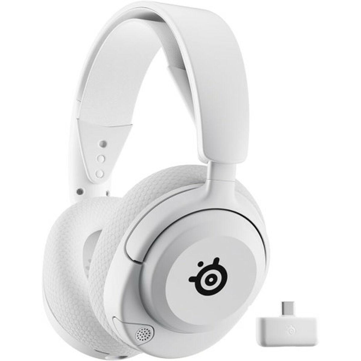 Trådløse Høretelefoner Steelseries 61674 Hvid