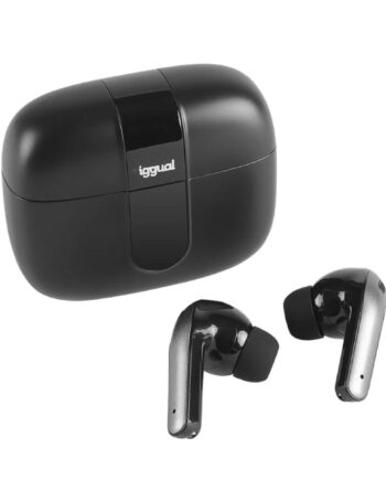 Trådløse In-ear Høretelefoner Iggual Igg319345  Sort