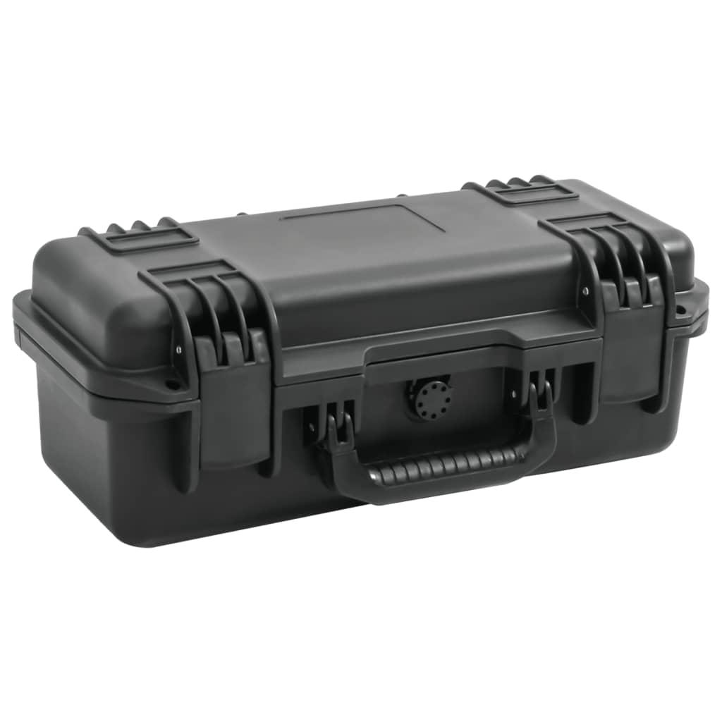 Transportabel Flightcase 46 5x21 5x17 Cm Pp Sort