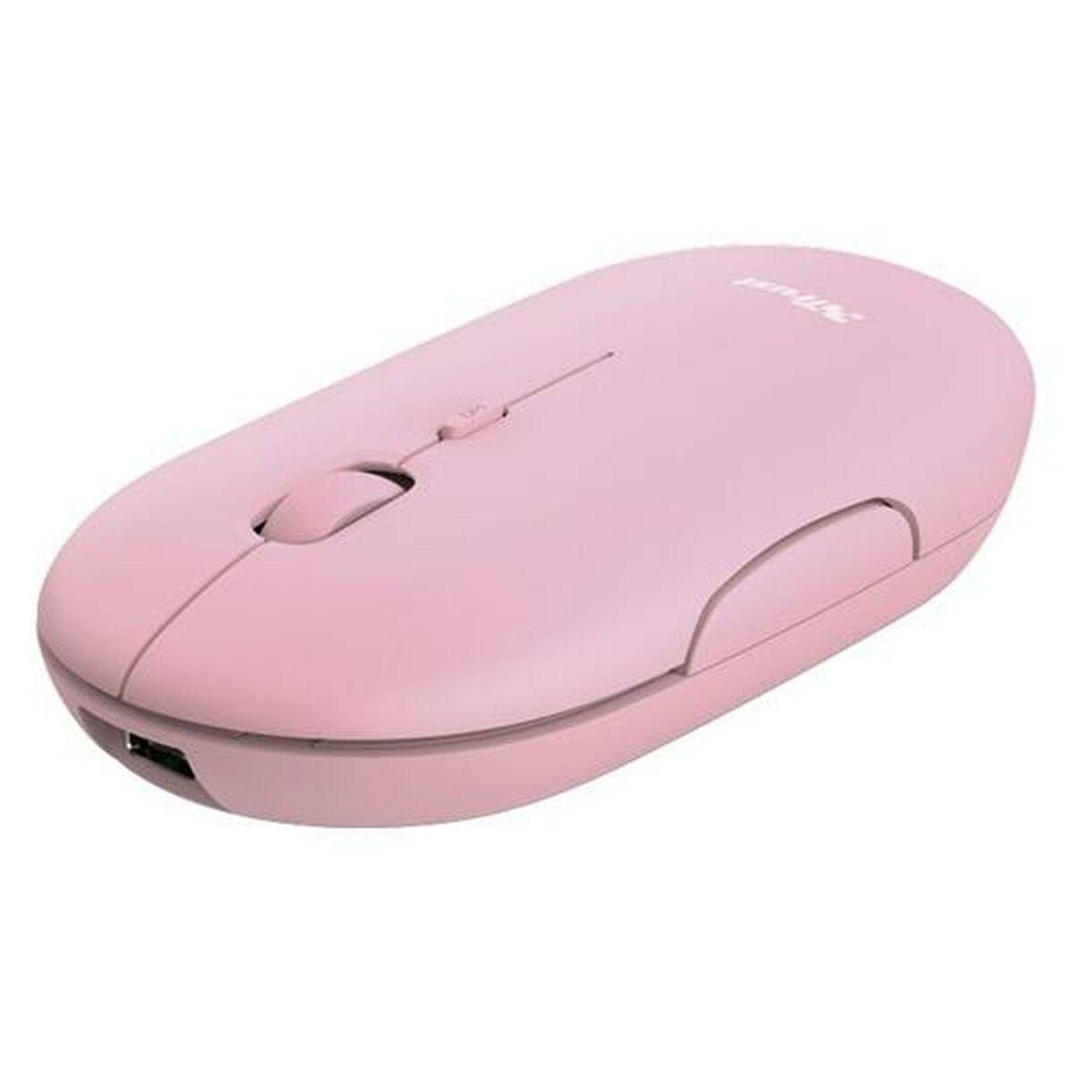Trust Puck Trådløs Mus 1600 Dpi Pink