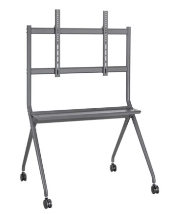 Tv Gulvstativ Ewent Ew1542 Justerbar  Med Hjul  86 Quot 120 Kg