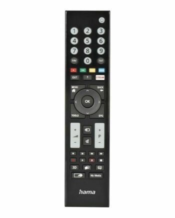 Universal Fjernbetjening Hama 00221065  Ir  Sort