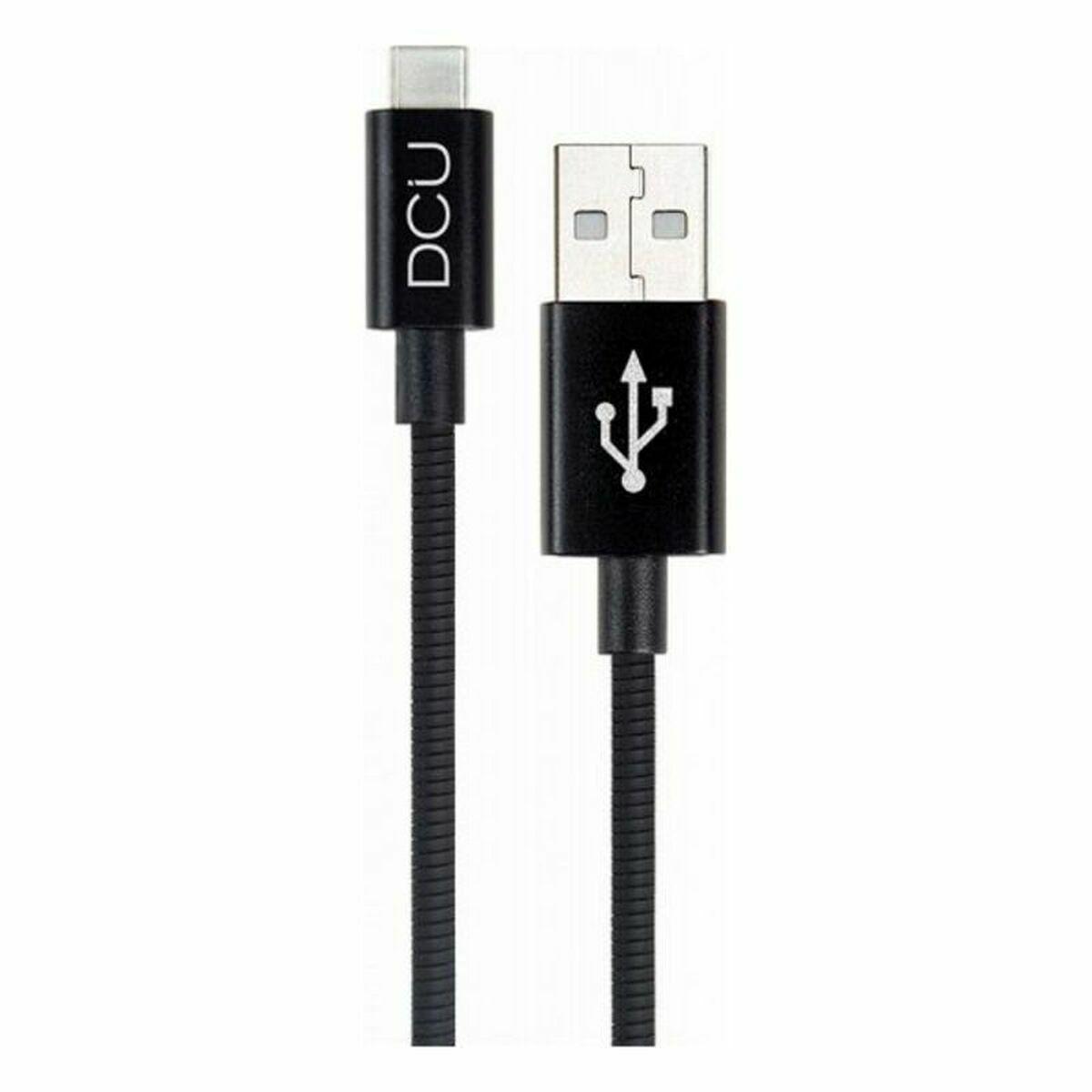 Usb -kabel Dcu Tecnologic Usb Til Usb- Sort