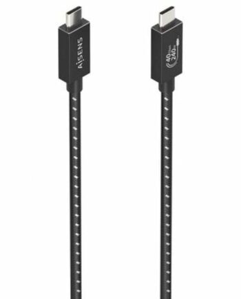 Usb-  Kabel Aisens A156-0866 Sort 50 Cm