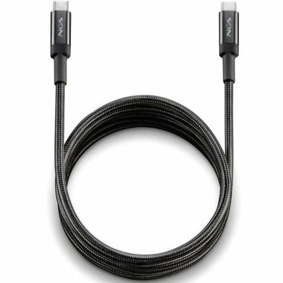Usb- Kabel Ngs Knot100w- Sort