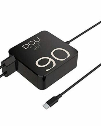 Usb-  Oplader Dcu Tecnologic 90   Sort  Eu-stik
