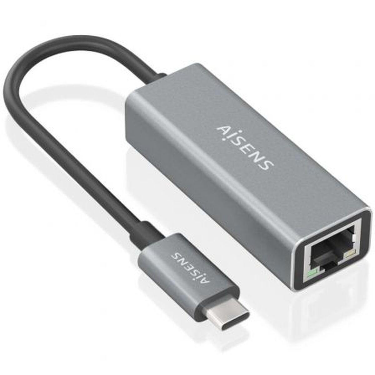 Usb- Til Ethernet Netværksadapter Aisens A109-0898 Grå